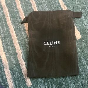 Celine Black Dust Bag